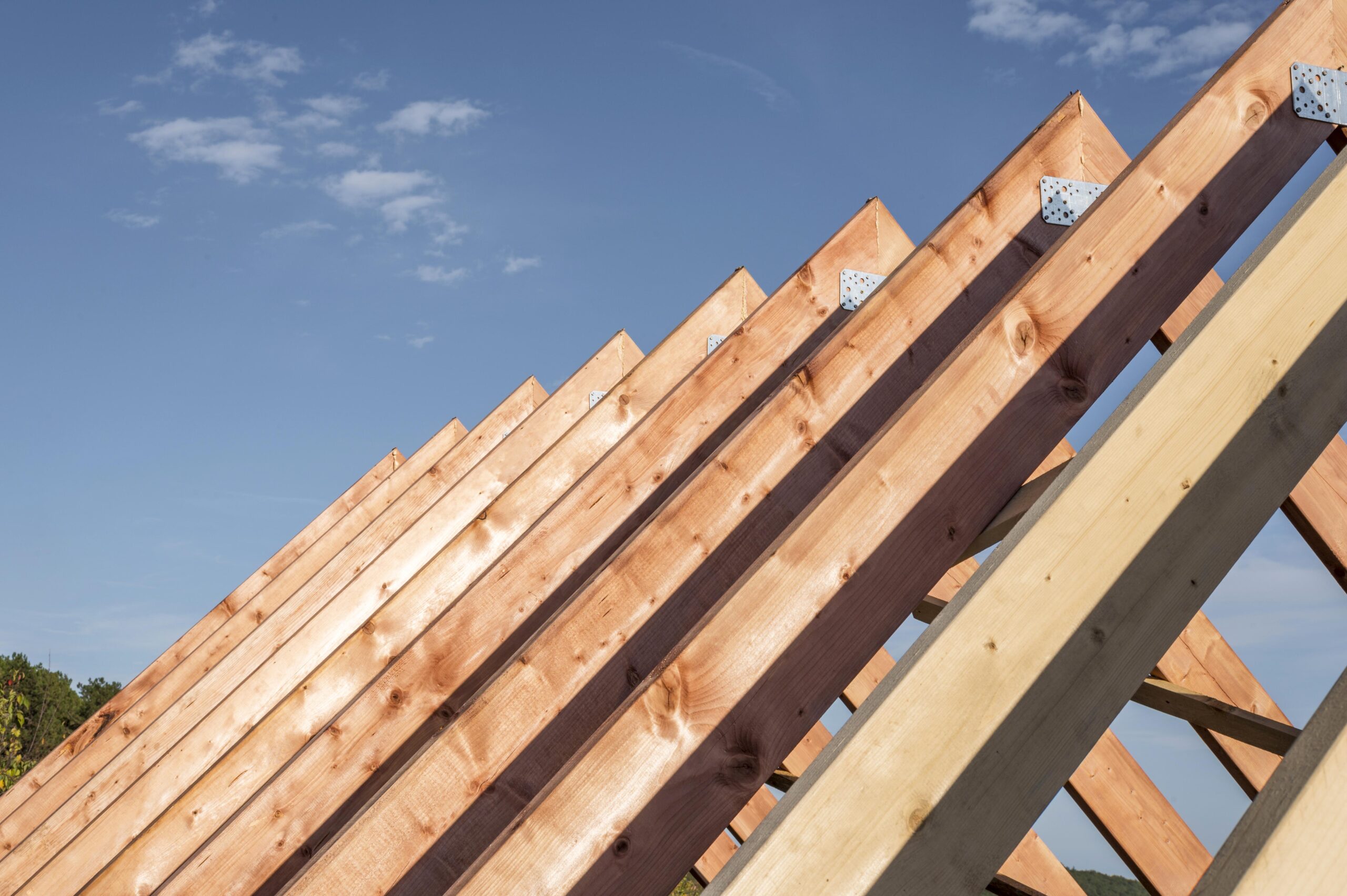Réalisation d'une charpente en bois